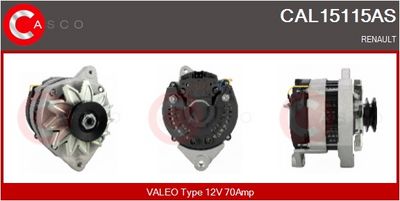 GENERATOR / ALTERNATOR CASCO CAL15115AS
