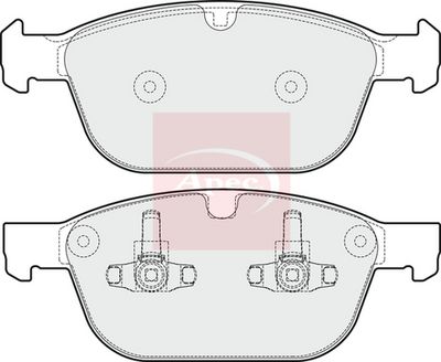 APEC Brake Pad Set, disc brake PAD1719