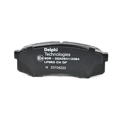 BREMSBELAGSATZ SCHEIBENBREMSE DELPHI LP963 27