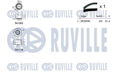 SET CUREA DE DISTRIBUTIE RUVILLE 550145 1