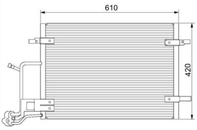 Condensor, airconditioning