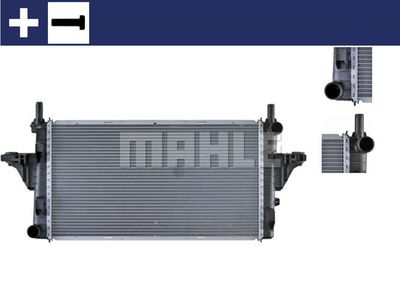 Радиатор, охлаждение двигателя MAHLE CR 609 000S для SMART ROADSTER
