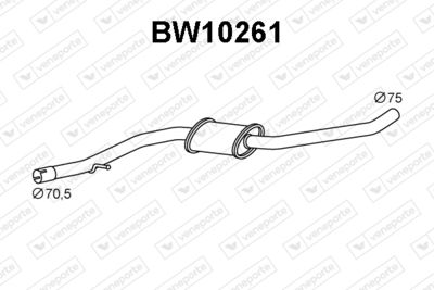 Предглушитель выхлопных газов VENEPORTE BW10261 для BMW X6