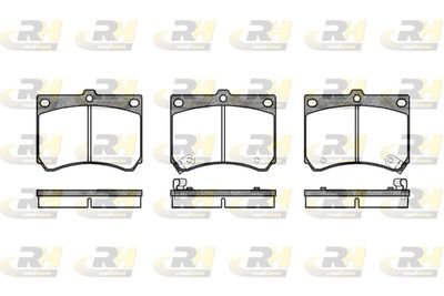 Bremsbelagsatz, Scheibenbremse