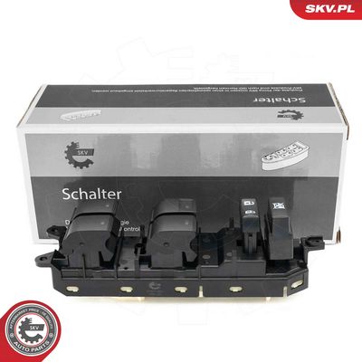 Spínač, zvedací zařízení oken SKV 37SKV501