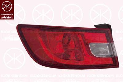 Задний фонарь KLOKKERHOLM 60340714 для RENAULT CLIO
