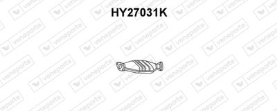 Катализатор VENEPORTE HY27031K для HYUNDAI S COUPE