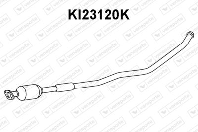 Катализатор VENEPORTE KI23120K для KIA PICANTO