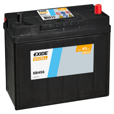STARTERBATTERIE EXIDE EB456