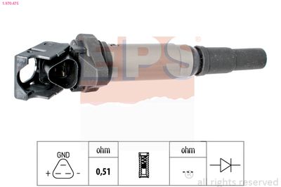 Ignition Coil 1.970.475