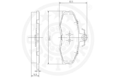 Brake Pad Set, disc brake 9337