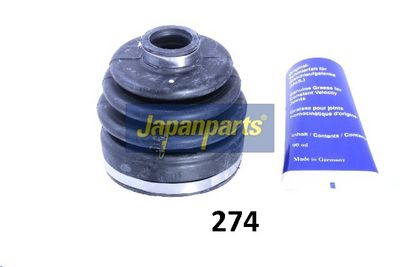 JAPANPARTS Gofruotoji membrana, kardaninis velenas