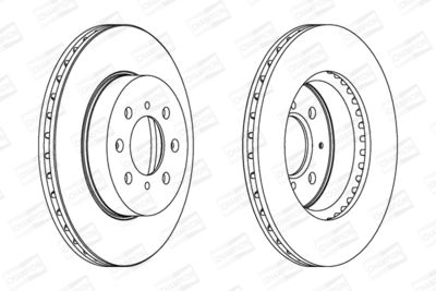 BREMSSCHEIBE CHAMPION 561630CH 1