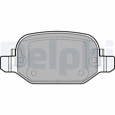 Brake Pad Set, disc brake LP2475