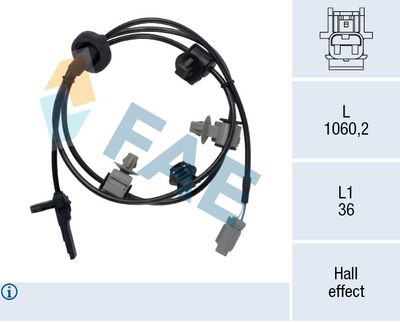 SENSOR RADDREHZAHL FAE 78694