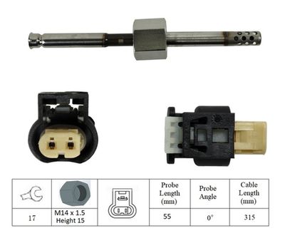 czujnik, temperatura spalin LUCAS LGS7063