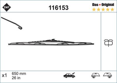 Wiper Blade 116153