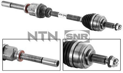 полуоска SNR