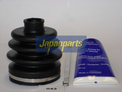 JAPANPARTS Gofruotoji membrana, kardaninis velenas