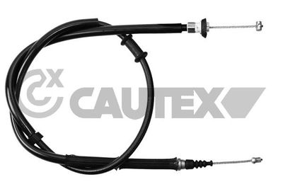 Тросик, cтояночный тормоз CAUTEX 761017 для FIAT PANDA