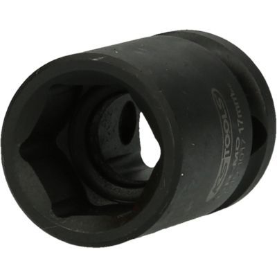Ks Tools - Nadstavec rázový šesťhranný krátky 1/2", 17mm