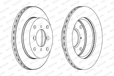 Brake Disc DDF623C