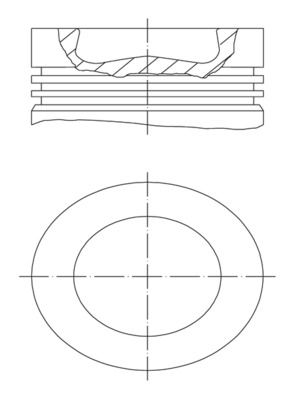 Zuiger - 0031620 - MAHLE