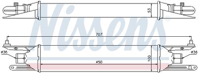 INTERCOOLER COMPRESOR NISSENS 96604 5