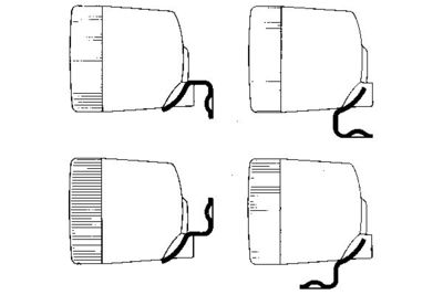 ARBEITSSCHEINWERFER BOSCH 0306483001 1