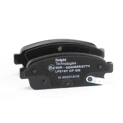 BREMSBELAGSATZ SCHEIBENBREMSE DELPHI LP2167 38