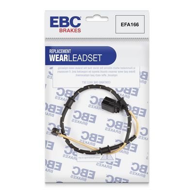 показател за износване, спирачни накладки EBC Brakes EFA166