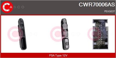 COMUTATOR MACARA GEAM CASCO CWR70006AS