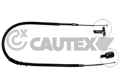 CAUTEX 015935 Трос ручного тормоза  для FIAT TEMPRA (Фиат Темпра)