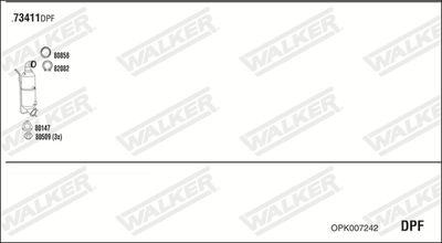 SISTEM DE ESAPAMENT WALKER OPK007242