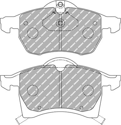 BREMSBELAGSATZ SCHEIBENBREMSE