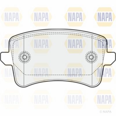 Brake Pad Set NAPA PBP7588