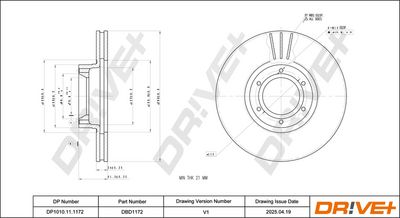 BREMSSCHEIBE DR!VE+ DP1010111172