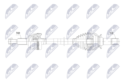 Wał napędowy NTY NPW-LR-060