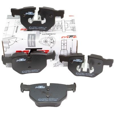 BREMSBELAGSATZ SCHEIBENBREMSE MTR MT590 1