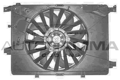 AUTOGAMMA GA200109 Вентилятор системы охлаждения двигателя  для ALFA ROMEO 159 (Альфа-ромео 159)