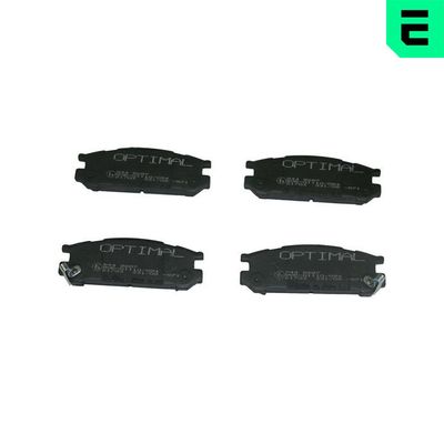 Brake Pad Set, disc brake BP-09687