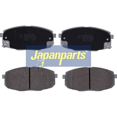 JAPANPARTS Stabdžių trinkelių rinkinys, diskinis stabdys