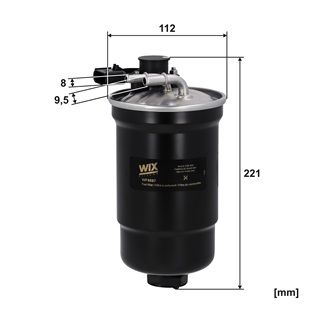 горивен филтър WIX FILTERS WF8587