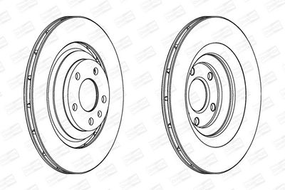 BREMSSCHEIBE CHAMPION 562512CH 1