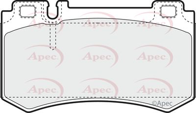 Brake Pad Set APEC PAD1425