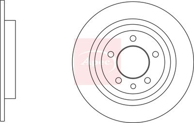 APEC Brake Disc DSK3123