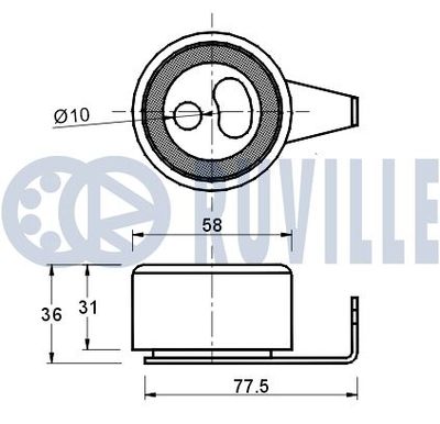 ROLA INTINZATOR CUREA DISTRIBUTIE RUVILLE 540507 1