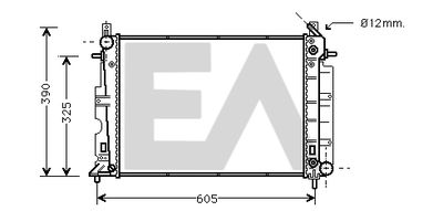 EACLIMA 31R62013 Крышка радиатора  для SAAB  (Сааб 900)