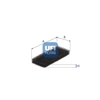 UFI Filtras, salono oras