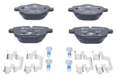 Brake Pad Set, disc brake 13.0460-2760.2